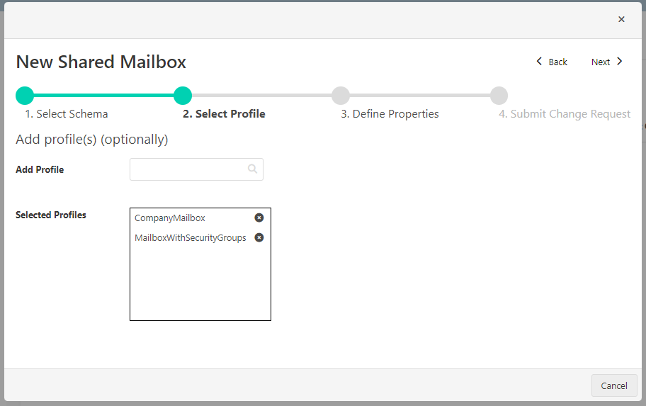Change Request wizard2
